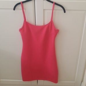 Topshop pink minidress